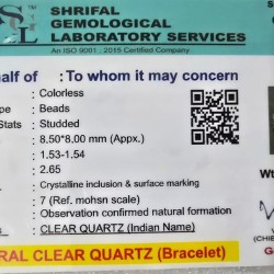 Clear Quartz Bracelet Natural Crystal Clear Quartz Bracelet Natural Crystal